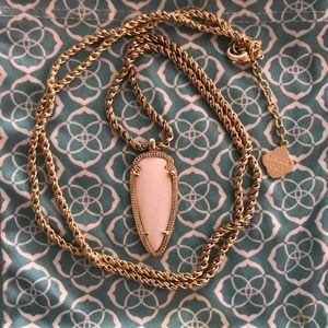 Kendra Scott long arrow necklace